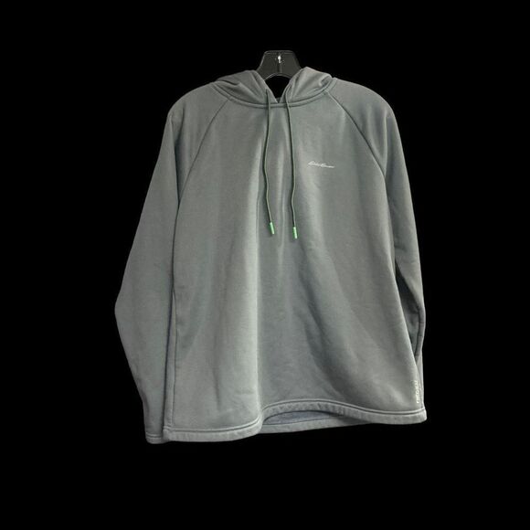 EDDIE BAUER Women’s Outdoor Hooded Sweatshirt Gray Size Large - Picture 10 of 11